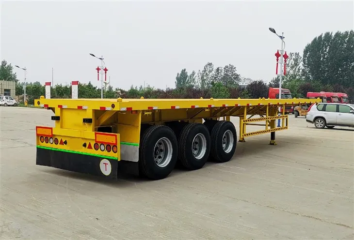 40ft Tri Axle Flat Deck Trailer