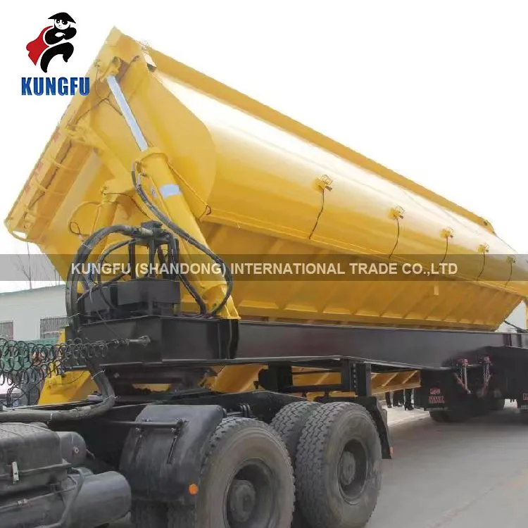 40 Ton Side Dump Semi Trailer