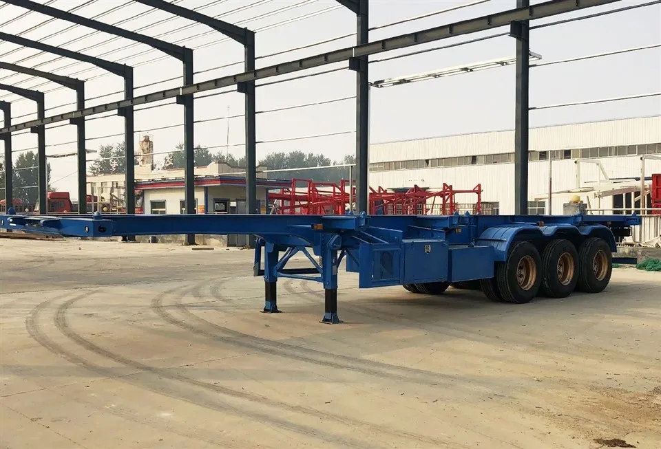 40ft Container Chassis Skeleton Truck Semi Trailer